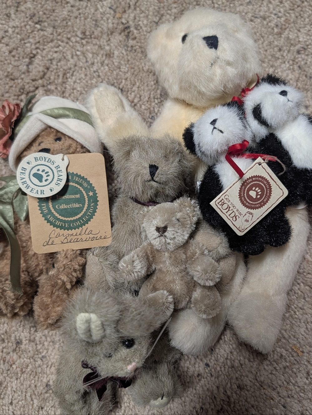 Boyd's Bears With Tags Collection Vintage Excellent Condition